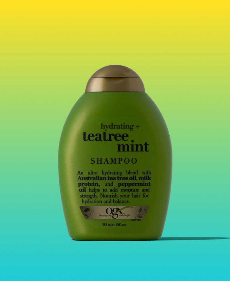 Ogx Beauty Hydrating + Teatree Mint Shampoo 13 Oz - Elevate Styles