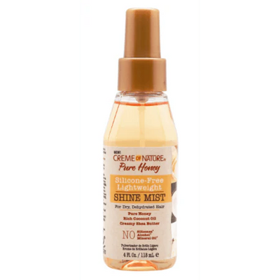 Creme of Nature Pure Honey Silicone-Free Lightweight Shine Mist 4 Oz - Elevate Styles